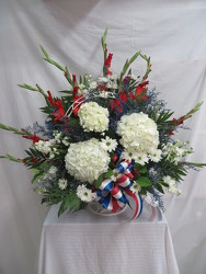 Patriotic Rememberance from Carter's Flower Shop in Farmville, VA
