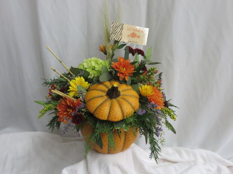 Fall Welcome from Carter's Flower Shop in Farmville, VA