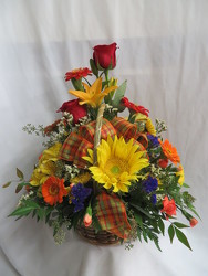 Basket of Fall from Carter's Flower Shop in Farmville, VA