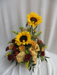 Sunflower Basket from Carter's Flower Shop in Farmville, VA
