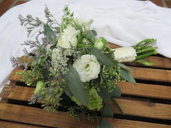 S Bridal Bouquet from Carter's Flower Shop in Farmville, VA
