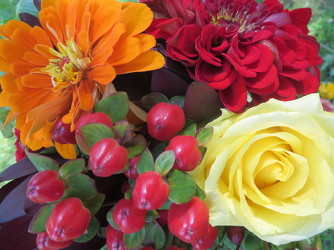 Fall Designers Choice from Carter's Flower Shop in Farmville, VA
