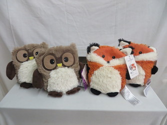 Warmies Owl/Fox from Carter's Flower Shop in Farmville, VA
