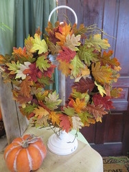 Fall Wreath 13 from Carter's Flower Shop in Farmville, VA
