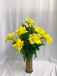 Silk Trinity Vase 7 from Carter's Flower Shop in Farmville, VA