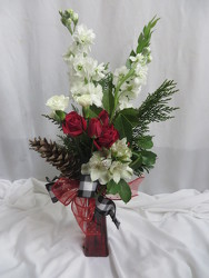 Holiday Simplicity from Carter's Flower Shop in Farmville, VA