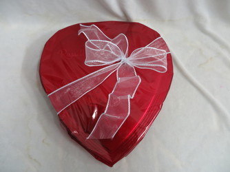 Small Heart Box of Russell Stover Assorted Chocolates from Carter's Flower Shop in Farmville, VA