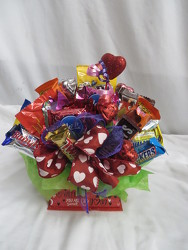 Candy Bouquet Valentines from Carter's Flower Shop in Farmville, VA