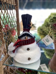 Plop Snowman  from Carter's Flower Shop in Farmville, VA