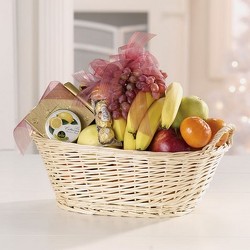 Fruit and Gourmet Basket from Carter's Flower Shop in Farmville, VA