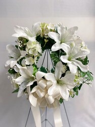 Silk Wreath 21 from Carter's Flower Shop in Farmville, VA