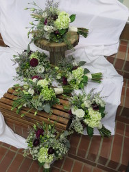 S Bridal Bouquet 3 from Carter's Flower Shop in Farmville, VA