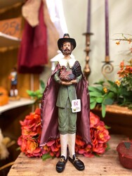 Man Thanksgiving Pilgrim from Carter's Flower Shop in Farmville, VA