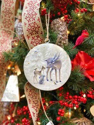 Deer Ornament  1 from Carter's Flower Shop in Farmville, VA
