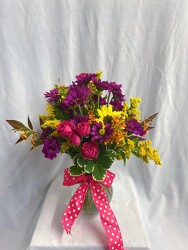 Purple Patience  from Carter's Flower Shop in Farmville, VA