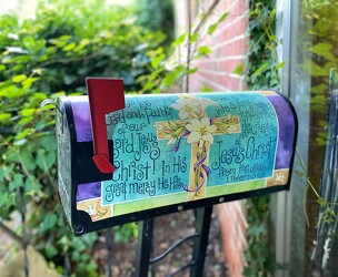 Mailbox Cover from Carter's Flower Shop in Farmville, VA