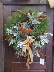 Winter Wreath 12 from Carter's Flower Shop in Farmville, VA