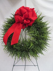 Winter Wreath 1 from Carter's Flower Shop in Farmville, VA