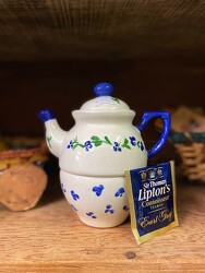 Teapot and Mug  from Carter's Flower Shop in Farmville, VA