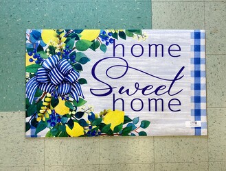 Home Sweet Home Mat from Carter's Flower Shop in Farmville, VA