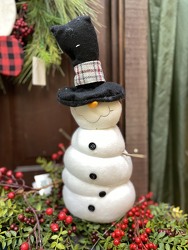 Hiding Snowman  from Carter's Flower Shop in Farmville, VA
