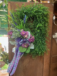 Summer Silk Wreath 8 from Carter's Flower Shop in Farmville, VA
