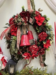 Winter Wreath 2 from Carter's Flower Shop in Farmville, VA