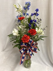 Fourth of July from Carter's Flower Shop in Farmville, VA
