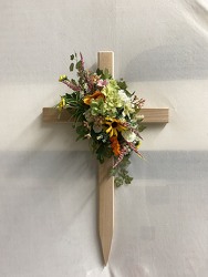 Wooden Cross 2 from Carter's Flower Shop in Farmville, VA