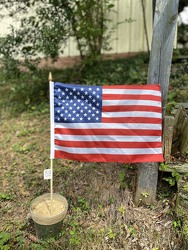 American Flag  from Carter's Flower Shop in Farmville, VA