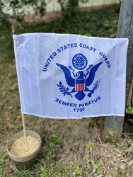 Coast Guard Flag  from Carter's Flower Shop in Farmville, VA